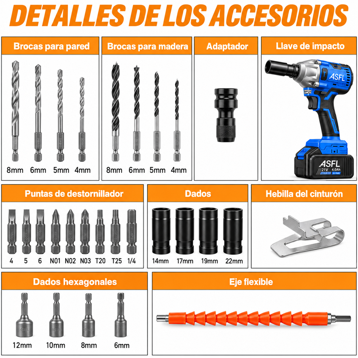 PowerImpact™ New | Llave De Impacto 600nm - Potencia Real, Versatilidad Total 🔧