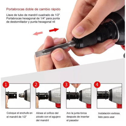 PowerImpact™ New | Llave De Impacto 600nm - Potencia Real, Versatilidad Total 🔧