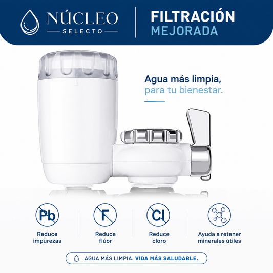 Purificador de Agua para Grifo – Limpieza y seguridad 💧