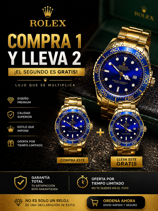 🔥 COMPRE 1 Y LLÉVESE 2 RELOJES IMPORTADOS🔥 + Envío Gratis