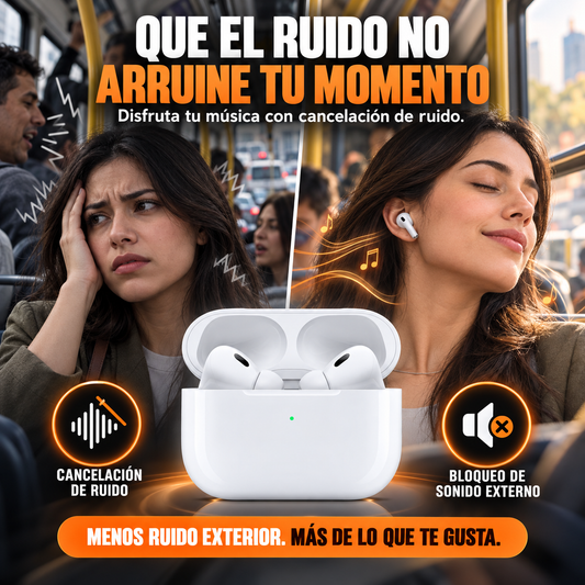 Audífonos Pro ANC 2 Con Cancelacion De Ruido + ENVIO GRATIS + REGALO