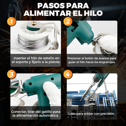 Soldador Eléctrico 60W de Alta Eficiencia + Envio Gratis + Regalo - 50%