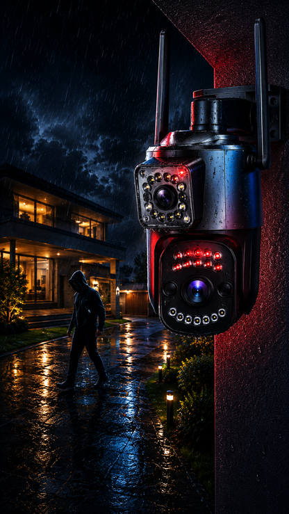 Militar Guard: Seguridad que no depende de nadie — Compatible con Panel Solar + Regalo🎁