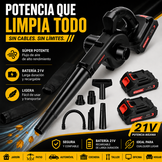 SOPLADOR DE AIRE INALAMBRICO + Envio Gratis + Regalo