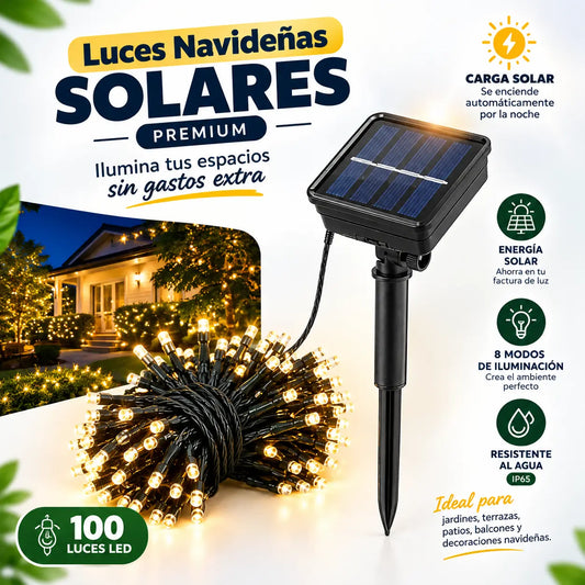 Luces Navideña Solar