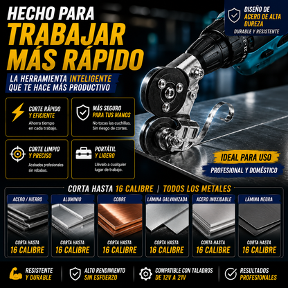 Cortador de Metal Pro + envio gratis
