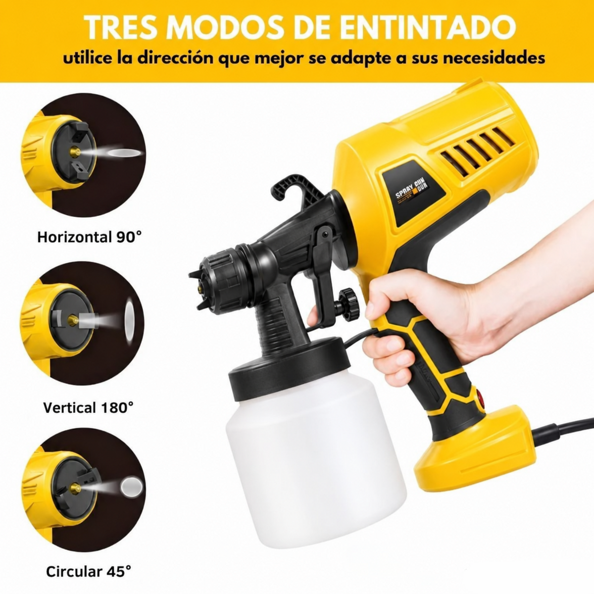 SprayMaster PRO™ - Pistola Pulverizadora Inalámbrica Profesional