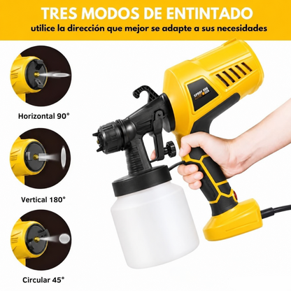 SprayMaster PRO™ - Pistola Pulverizadora Inalámbrica Profesional