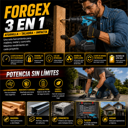 ForgeX™ | Potencia Profesional en tus Manos + ENVIO GRATIS + REGALO