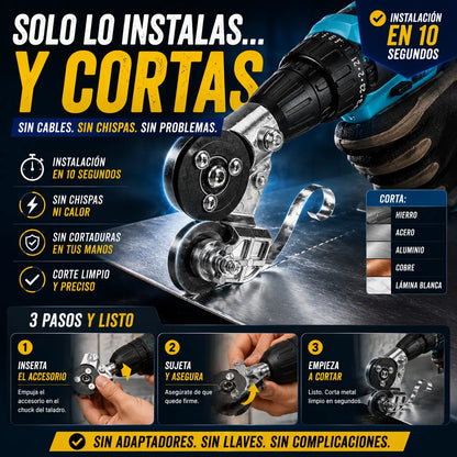 Cortador de Metal Pro + envio gratis