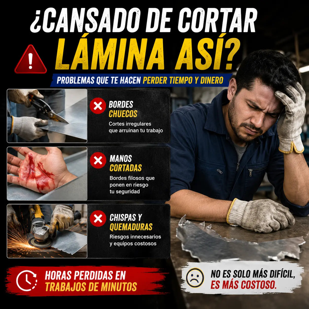 Cortador de Metal Pro + envio gratis