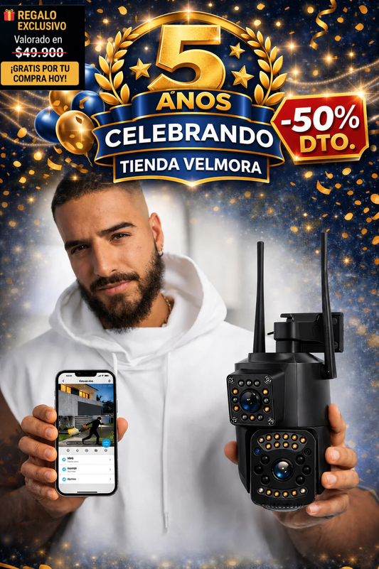 Militar Guard: Cámara de Seguridad - 2 en 1 + Regalo🎁