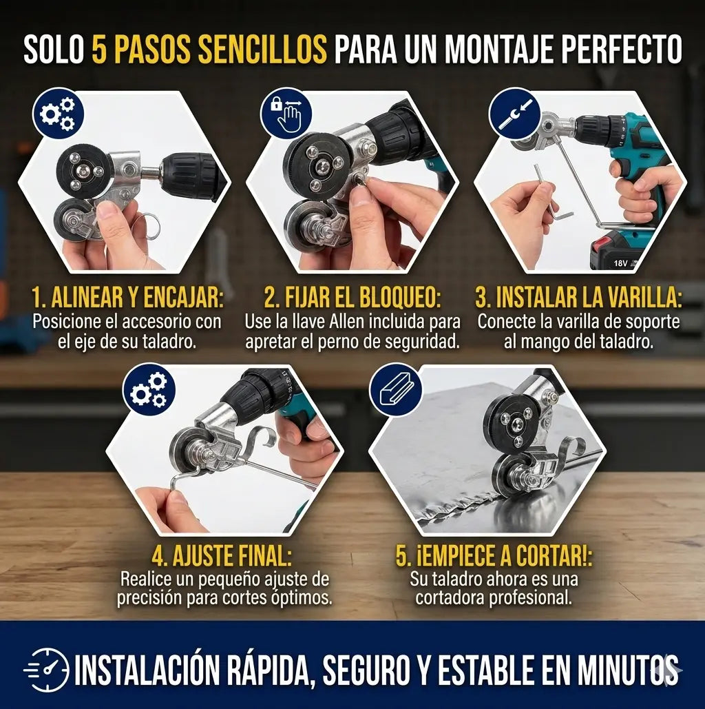 Cortador de Metal Pro + envio gratis