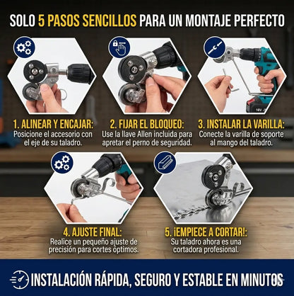 Cortador de Metal Pro + envio gratis