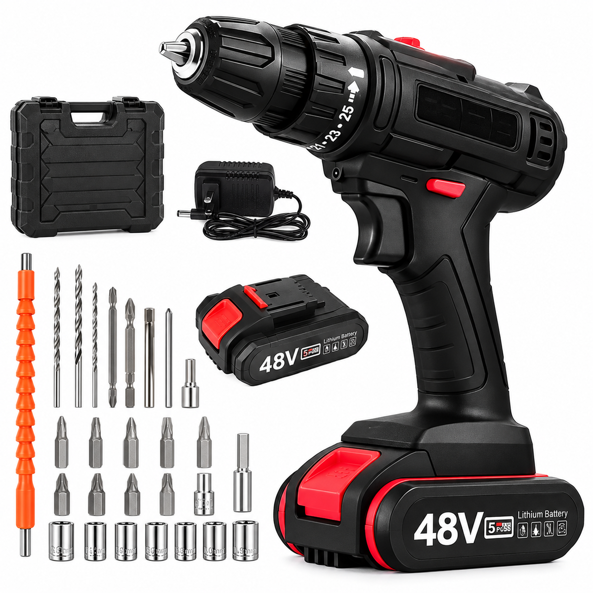 Kit Destornillador Inalambrico Taladro Electrico 2 En 1 + ENVIO GRATIS + REGALO
