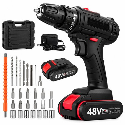 Kit Destornillador Inalambrico Taladro Electrico 2 En 1 + ENVIO GRATIS + REGALO