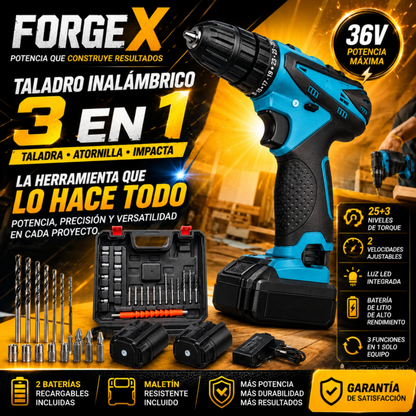 ForgeX™ | Potencia Profesional en tus Manos + ENVIO GRATIS + REGALO