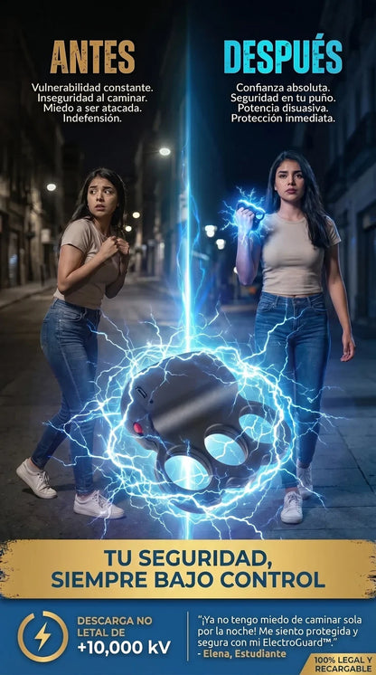 Manopla Taser ElectroGuard™ Más Regalo + ENVIO GRATIS + REGALO